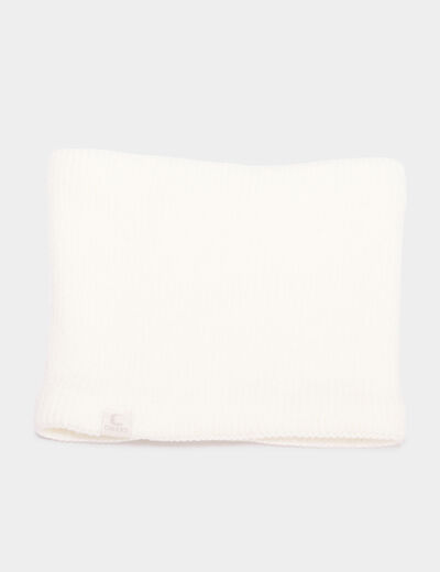 Snood fourré Creeks ivoire fille