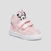 Baskets montantes pailleté Minnie rose bébé fille