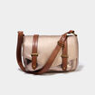 Sac cartable en bandouli&egrave;re multicolore femme