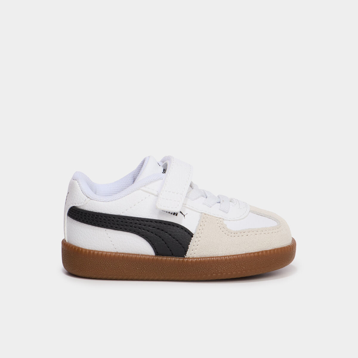 Baskets &agrave; scratchs Puma noir b&eacute;b&eacute; gar&ccedil;on