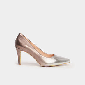 Escarpins vernis à talons Mosquitos marron foncé femme