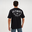 T-shirt relax manches courtes Spider-Man noir homme