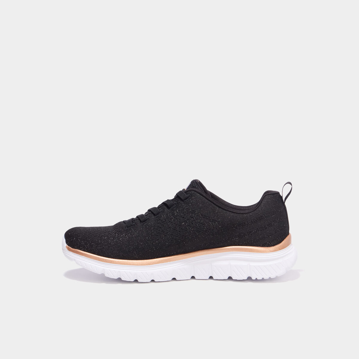 Baskets running Skechers Graceful noir femme