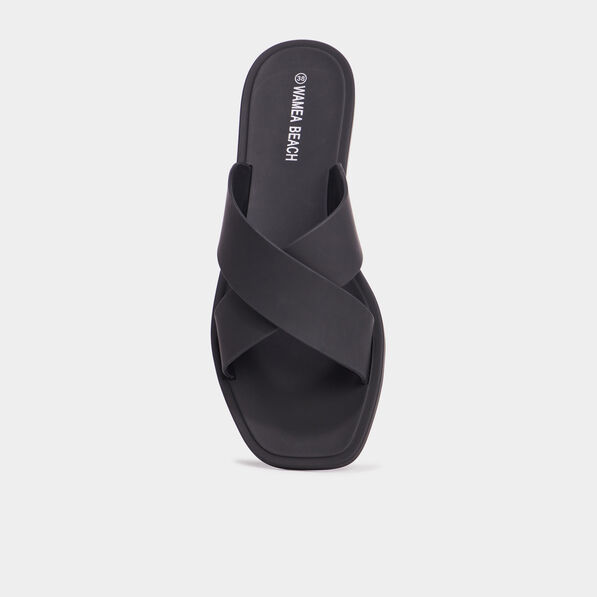mules de plage wamea beach noir femme Mules de plage Wamea Beach noir femme