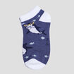 Lot 5 paires chaussettes invisibles multicolore garçon