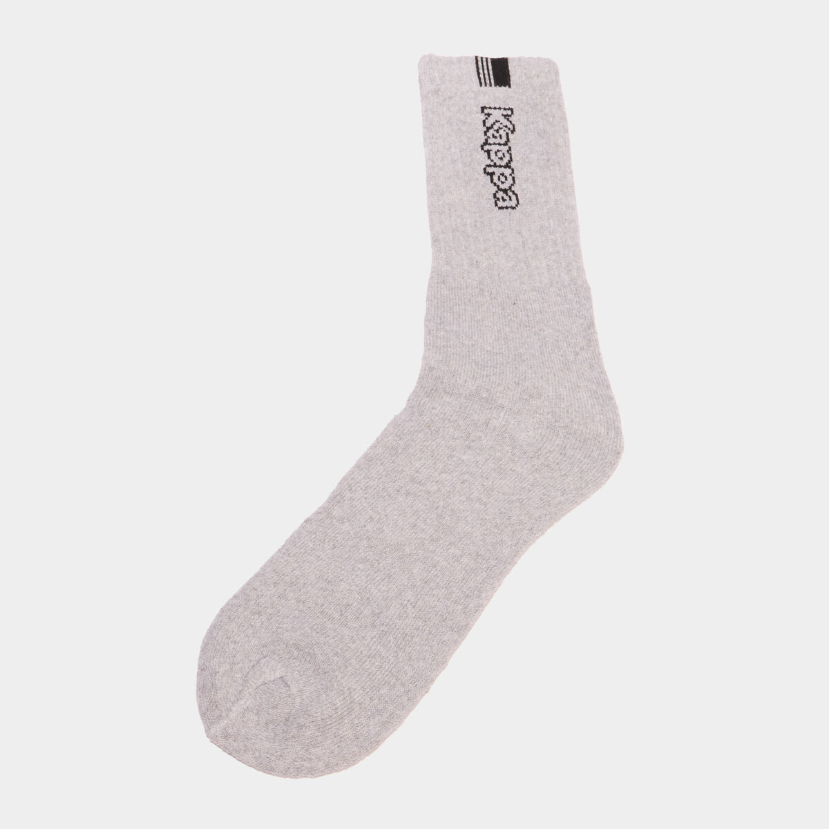 Lot 3 paires chaussettes sport Kappa gris homme