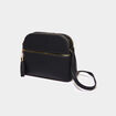Sac en bandouli&egrave;re noir femme