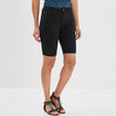 Bermuda slim 5 poches noir femme