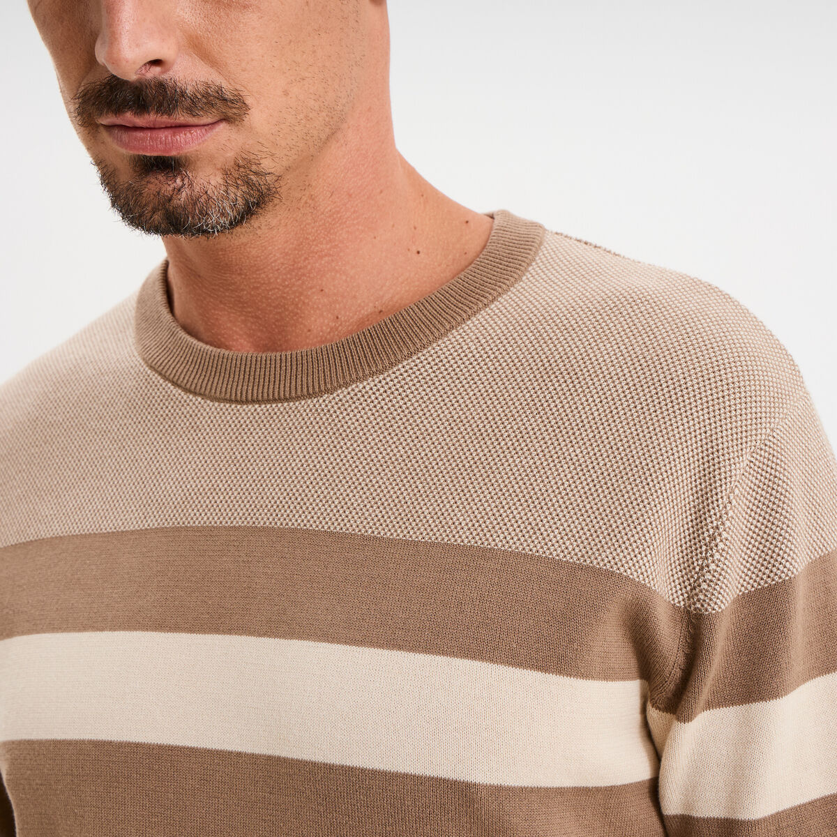 Sailwind Pull Chaud à Col Rond Pour Homme - Manches Longues Doux Tricot Confortable Automne Hiver