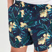 Short de bain bleu canard homme