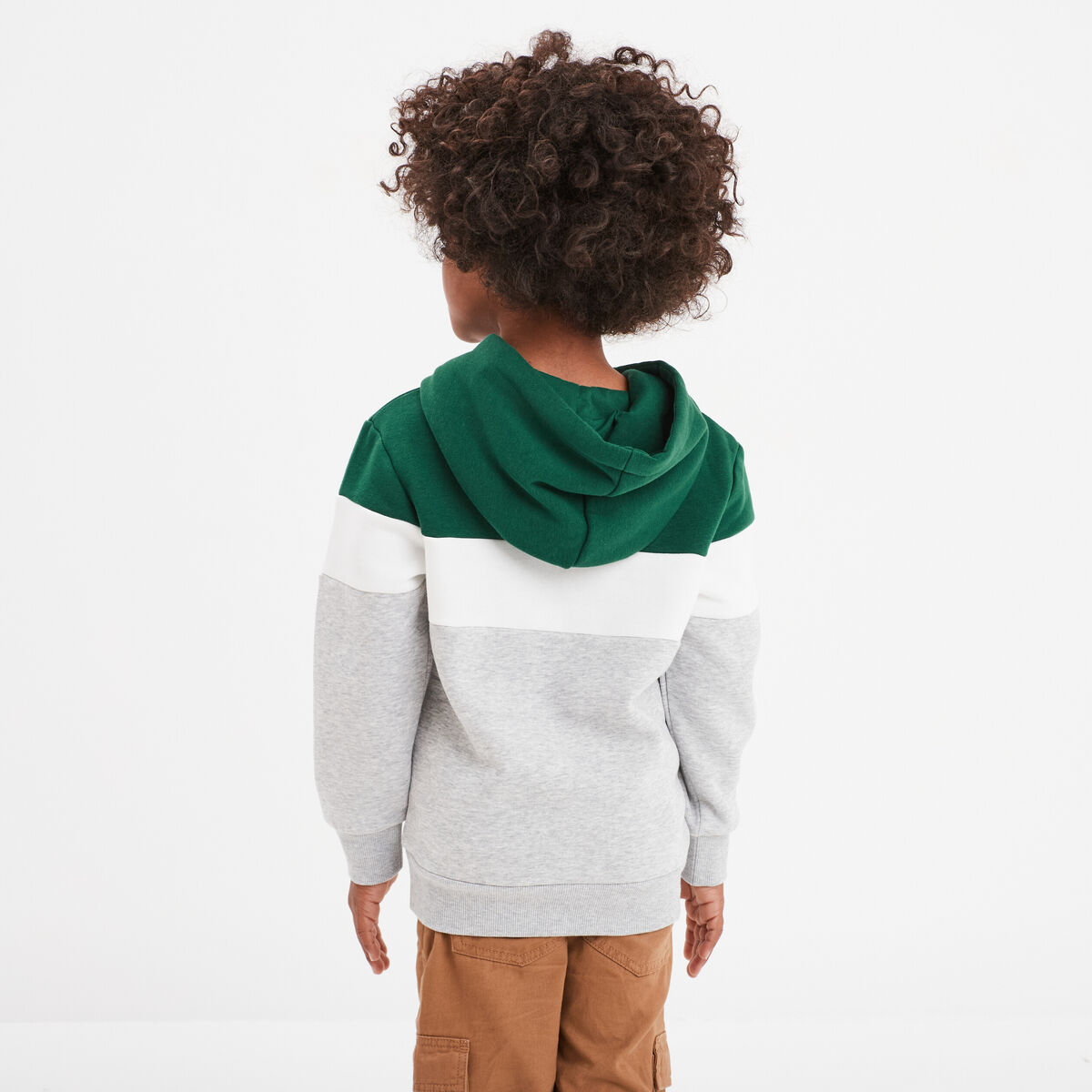 Sweat à capuche hoodie Creeks vert foncé garçon