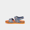 Semelles à scratchs Kickers Summerkro bleu marine garçon