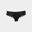 Shorty en dentelle noir femme