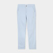 Pantalon chino droit stretch bleu ciel homme