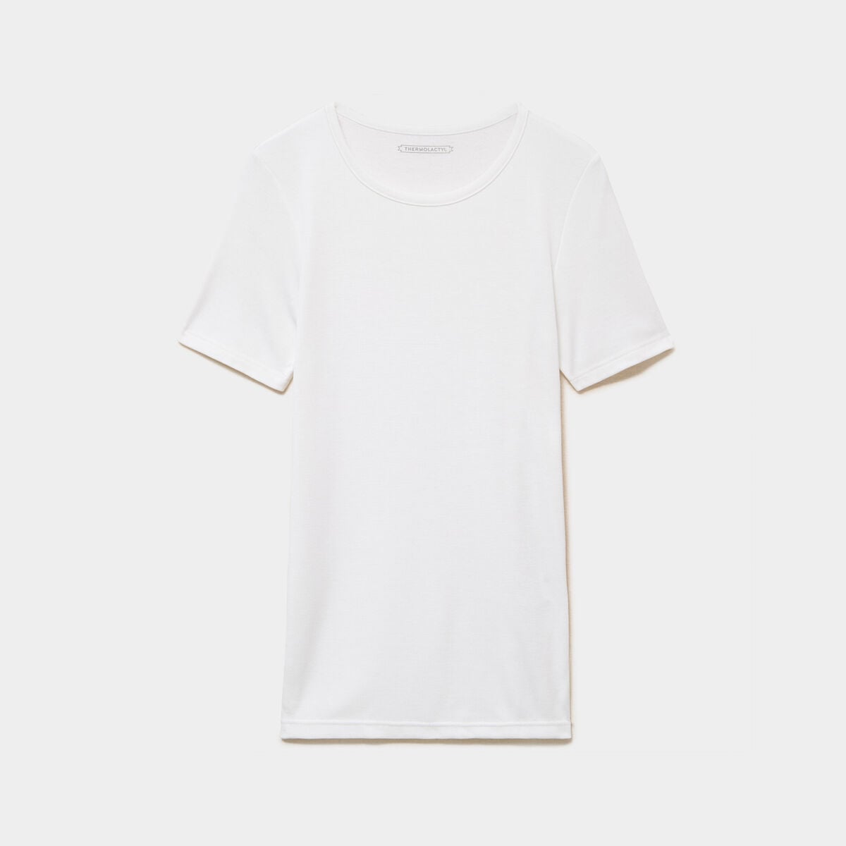 T-shirt thermique Damart x Trappeur blanc homme