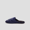 Chaussons mules meilleur papa bleu homme