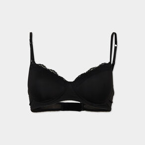 soutien gorge triangle micro dentelle noir femme Soutien-gorge triangle micro dentelle noir femme