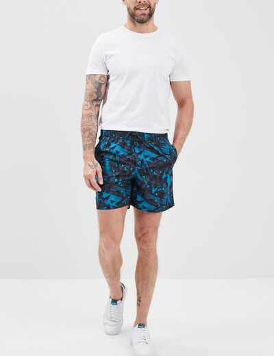 Short de bain noir homme
