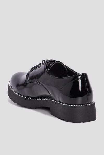 Derbies vernies Liberto noir femme