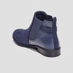 Bottines chelsea avec boucles bleu femme