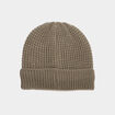 Bonnet tricot&eacute; vert kaki gar&ccedil;on