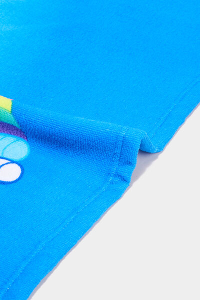 Serviette de plage Spider-Man bleu gar&ccedil;on