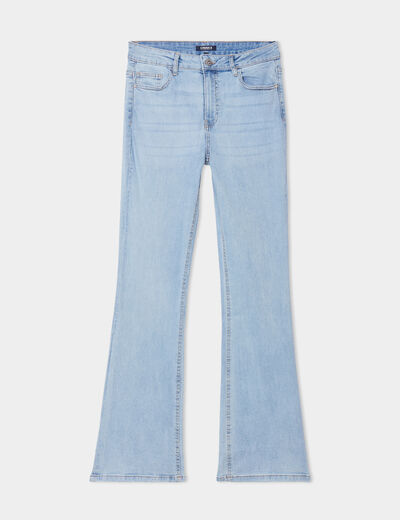 Jeans flare 5 poches Creeks denim double stone femme