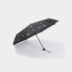 Parapluie rétractable pliant noir mixte