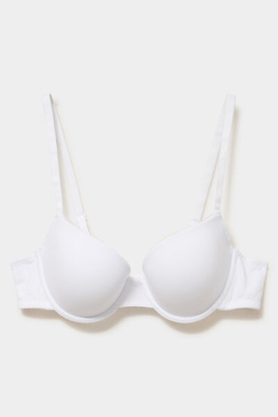 Soutien-gorge padd&eacute; embo&icirc;tant blanc femme
