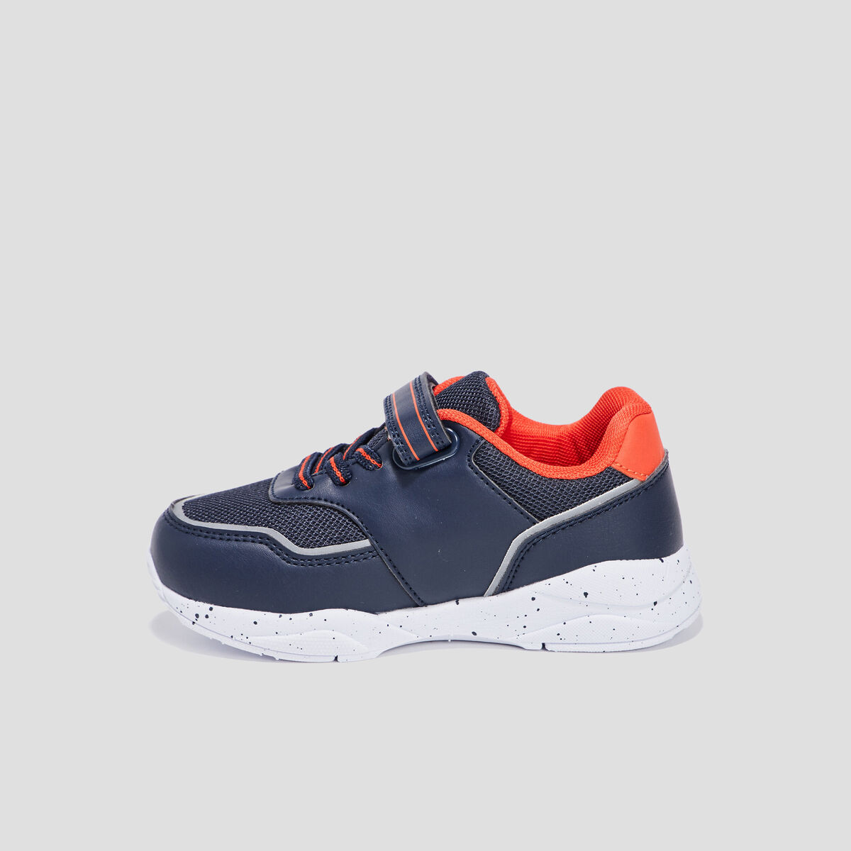Baskets running à scratchs Creeks bleu marine garçon