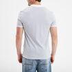 Polo droit manches courtes coton ecru homme