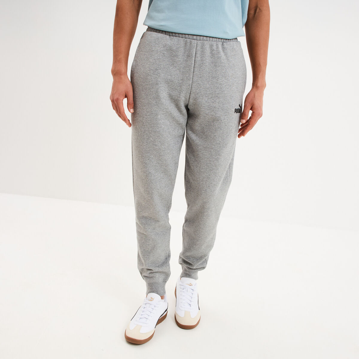 Pantalon de jogging droit Puma gris homme