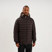 Blouson r&eacute;versible &agrave; capuche zipp&eacute; beige homme