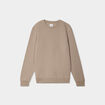 Sweat avec col rond taupe homme