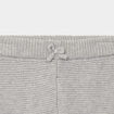 Pantalon tricot coton gris clair b&eacute;b&eacute;