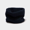 Snood effet polaire bleu marine gar&ccedil;on