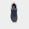 Baskets running lacets &eacute;lastiqu&eacute;s gris femme