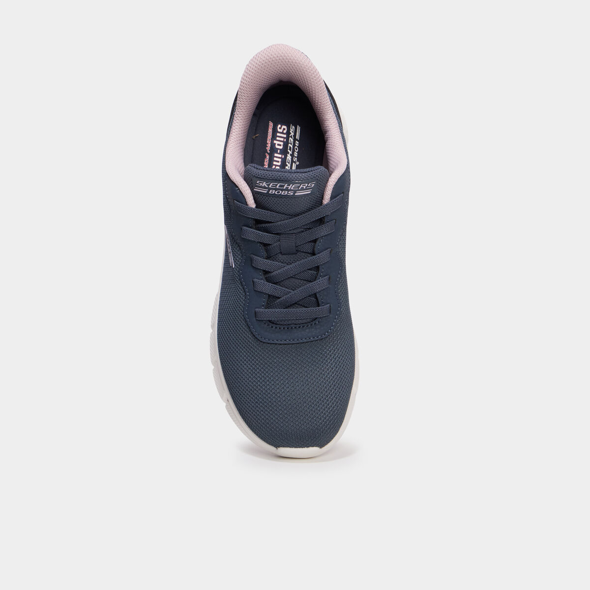 Baskets running lacets &eacute;lastiqu&eacute;s gris femme