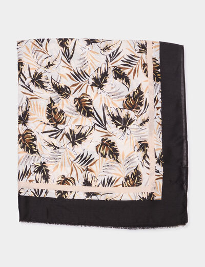 Foulard noir femme