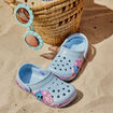 Sabots de plage paillettes Stitch multicolore fille