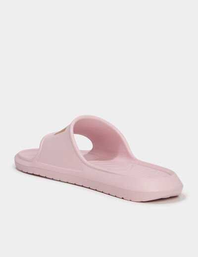 Claquettes de plage Puma rose femme