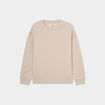 Sweat oversize manches longues col rond gris fonc&eacute; gar&ccedil;on