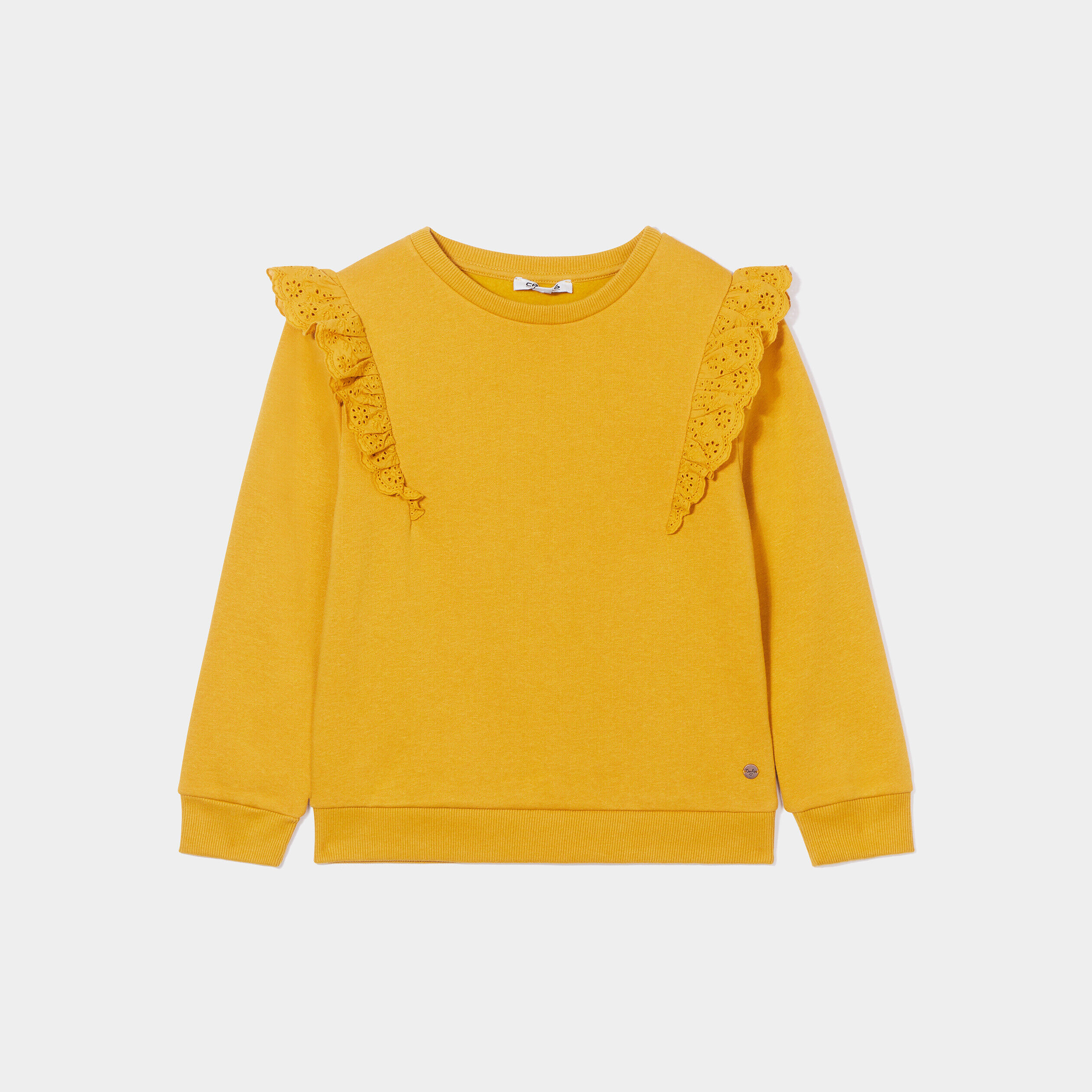 Pull online jaune fille