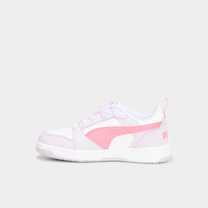 tennis basses a lacets puma v6 rose fushia fille Tennis basses à lacets Puma V6 rose fushia fille