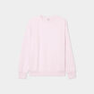 Sweat col rond manches longues rose femme