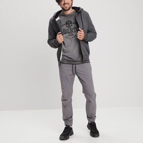 Pantalon de jogging taille à coulisse gris foncé homme