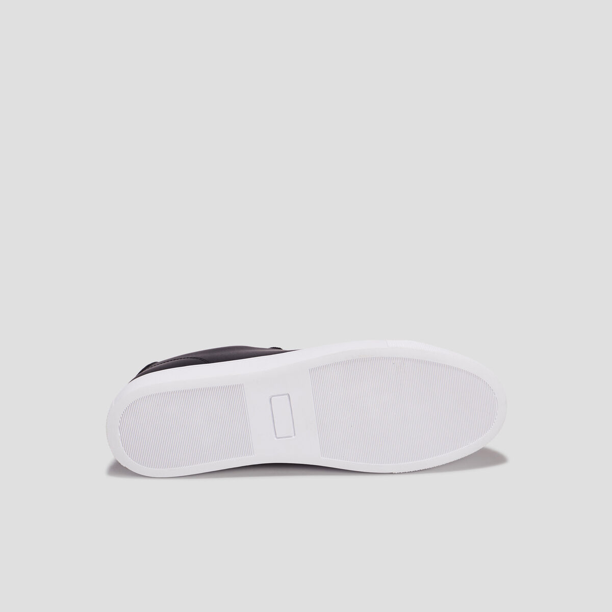 Baskets plates noir homme