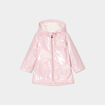 Coupe-vent imperm&eacute;able &agrave; paillettes rose clair b&eacute;b&eacute; fille