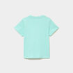 T-shirt coton manches courtes Minnie vert clair fille