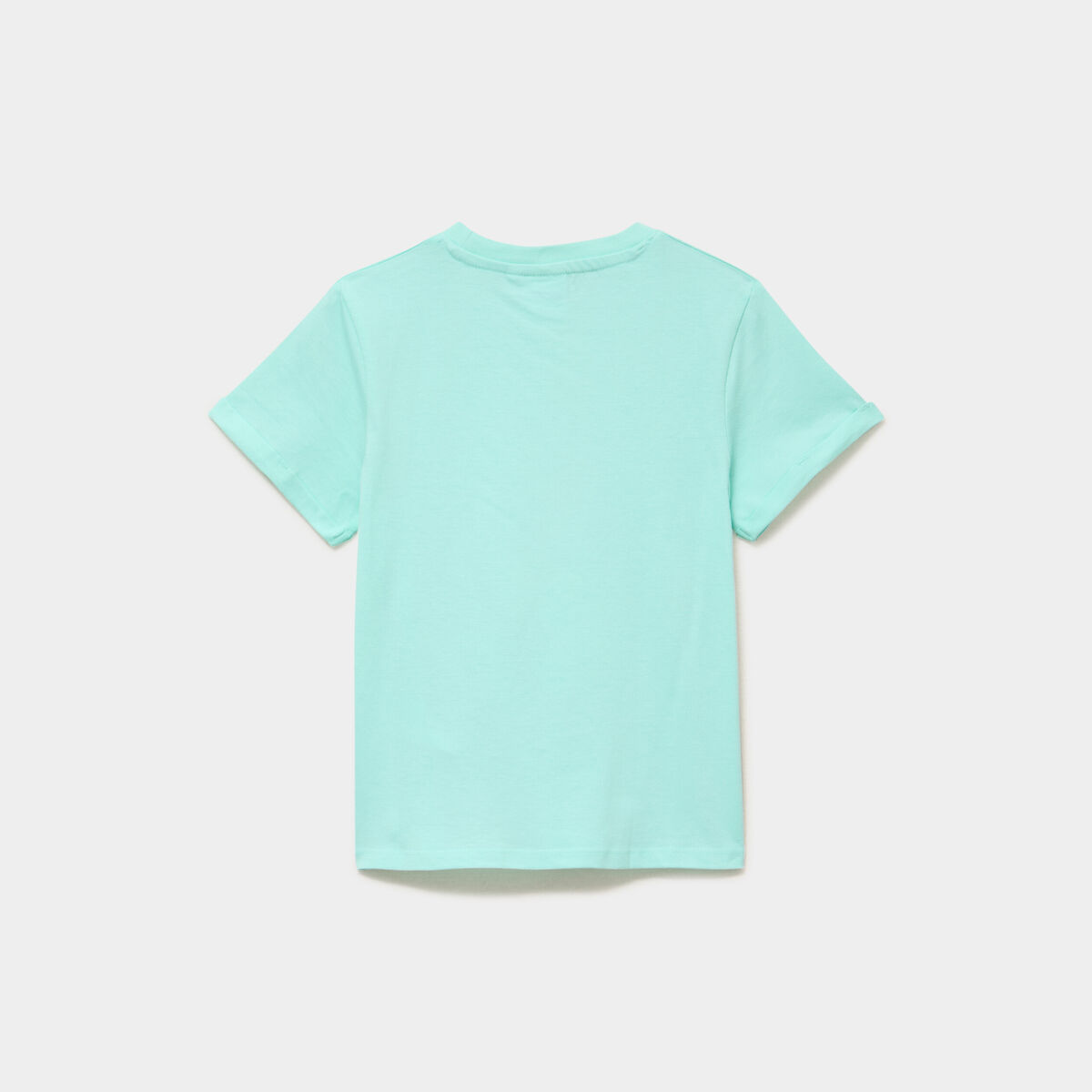 T-shirt coton manches courtes Minnie vert clair fille